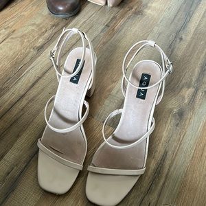 Aqua heels